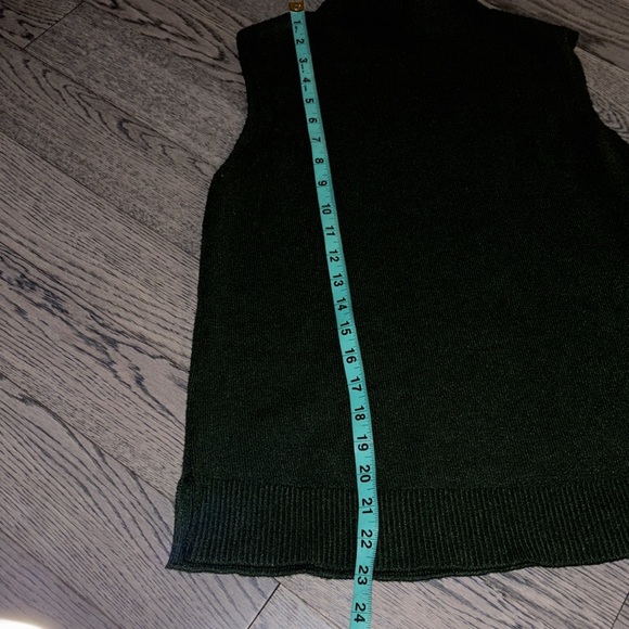 Max Studio sleeveless knit turtleneck sweater Sz S - Picture 5 of 10